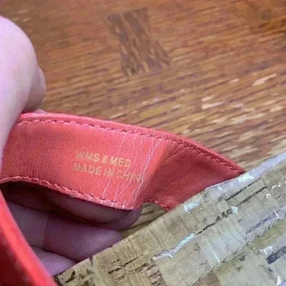 Dana Buchman Erica Mango Cork Sandal - Size 8. - Picture 7 of 7